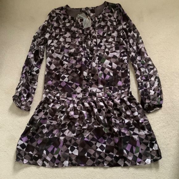 NWT Silk Bohemian dress - Picture 4 of 11